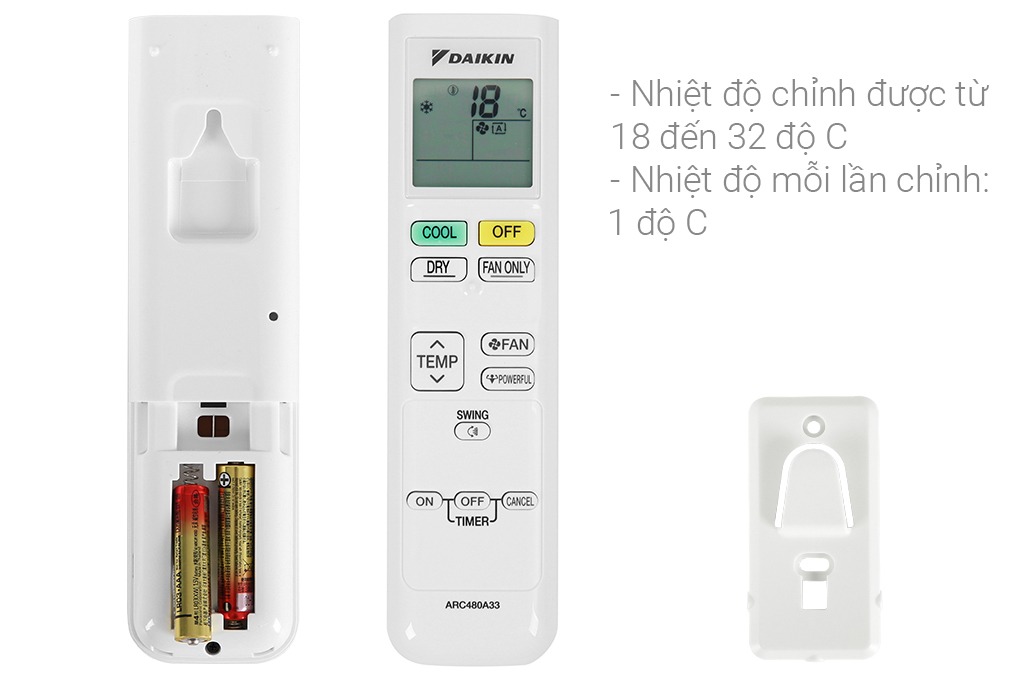 Điều hòa Daikin 1 chiều 12000BTU ATF35UV1V